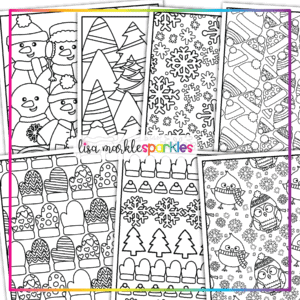 Free Printable Winter Coloring Pages for Kids & Adults
