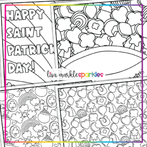 FREE St Patrick's Day Clip Art by Lisa Markle Sparkles Clipart and Preschool