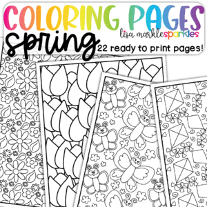 Free Printable Spring Coloring Pages For Kids 