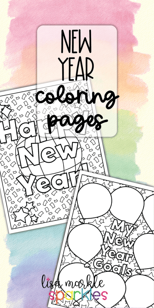 Free New Years Eve Printable Coloring Pages
