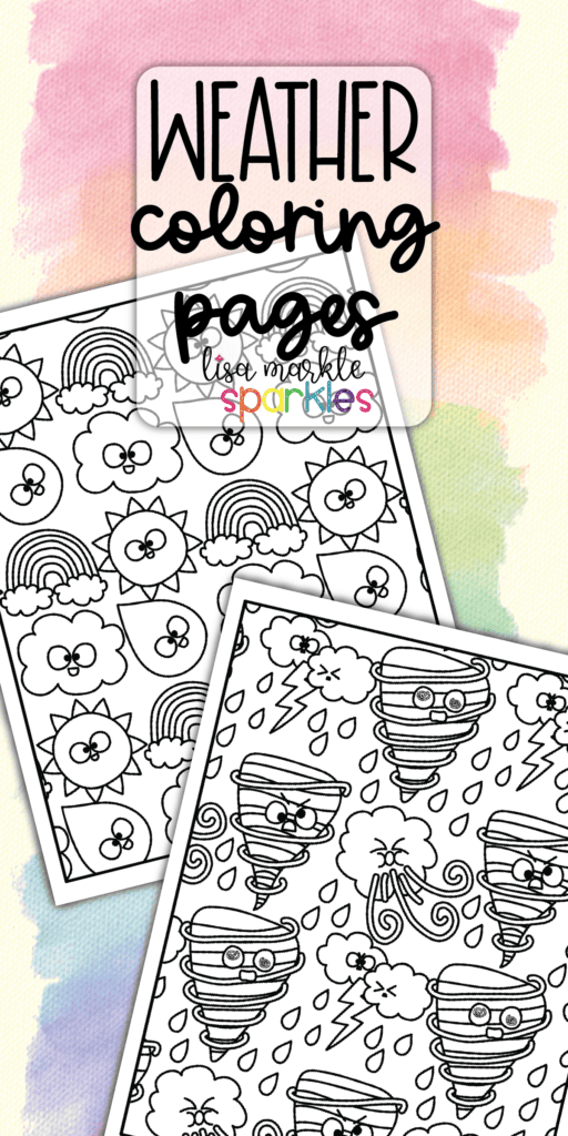 Free Weather Coloring Pages Printable PDF