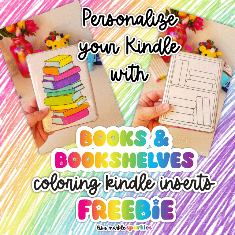 Creative Ways to Personalize Your Kindle With Printable Coloring Kindle ...