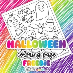 halloween coloring page