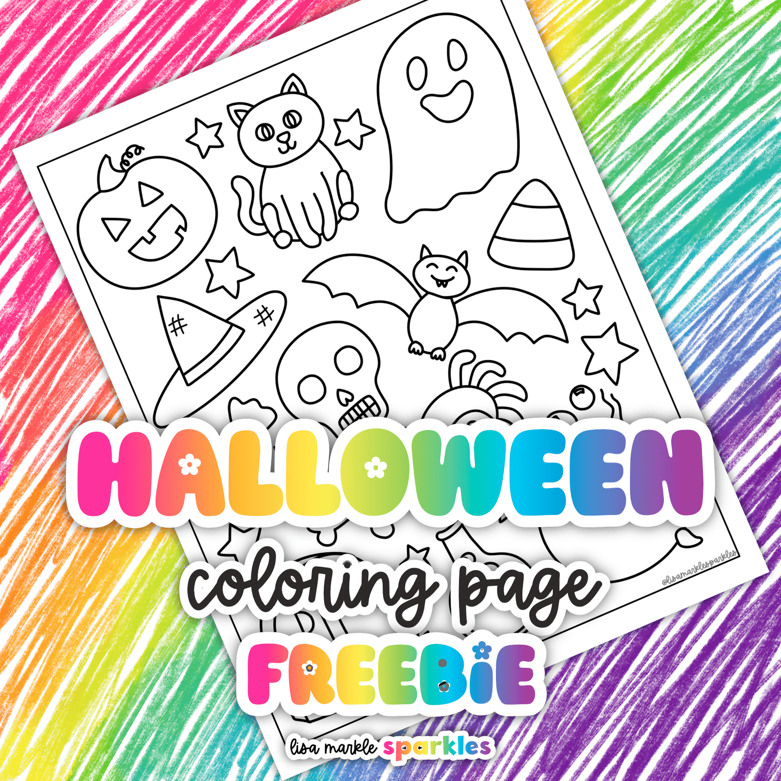halloween coloring page