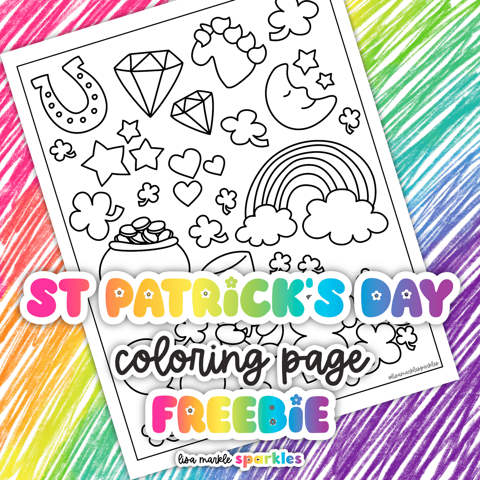saint patrick's day coloring page